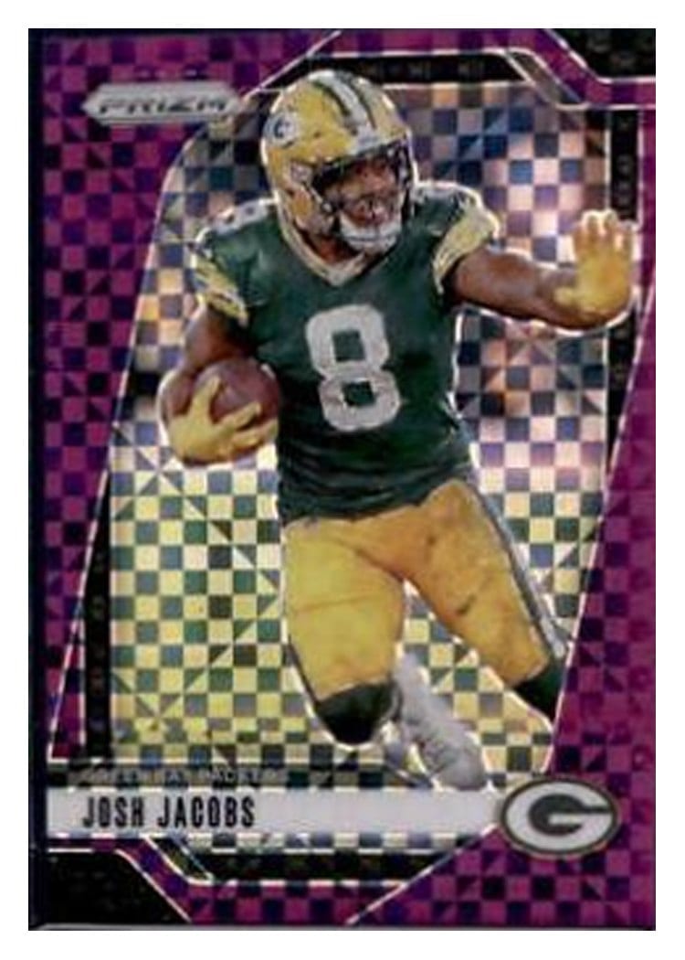 2024 Panini Prizm Base Set Josh Jacobs #102 card