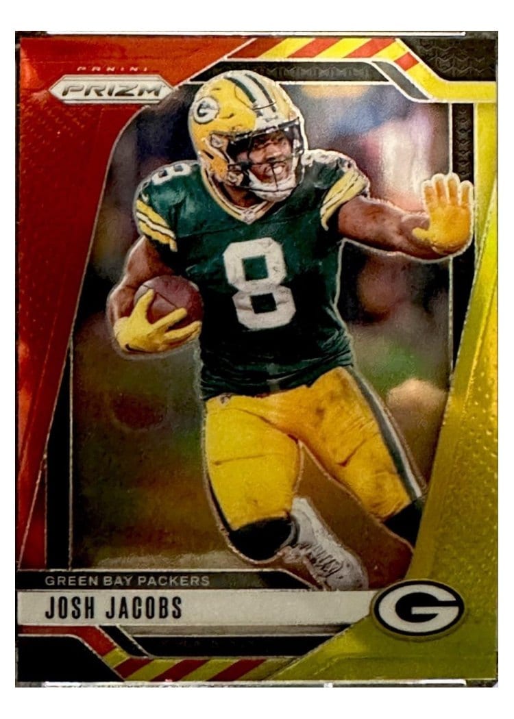 2024 Panini Prizm Base Set Josh Jacobs #102 card