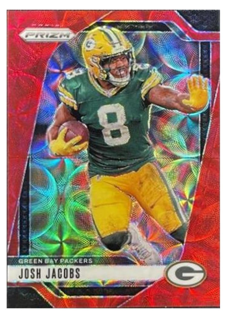 2024 Panini Prizm Base Set Josh Jacobs #102 card