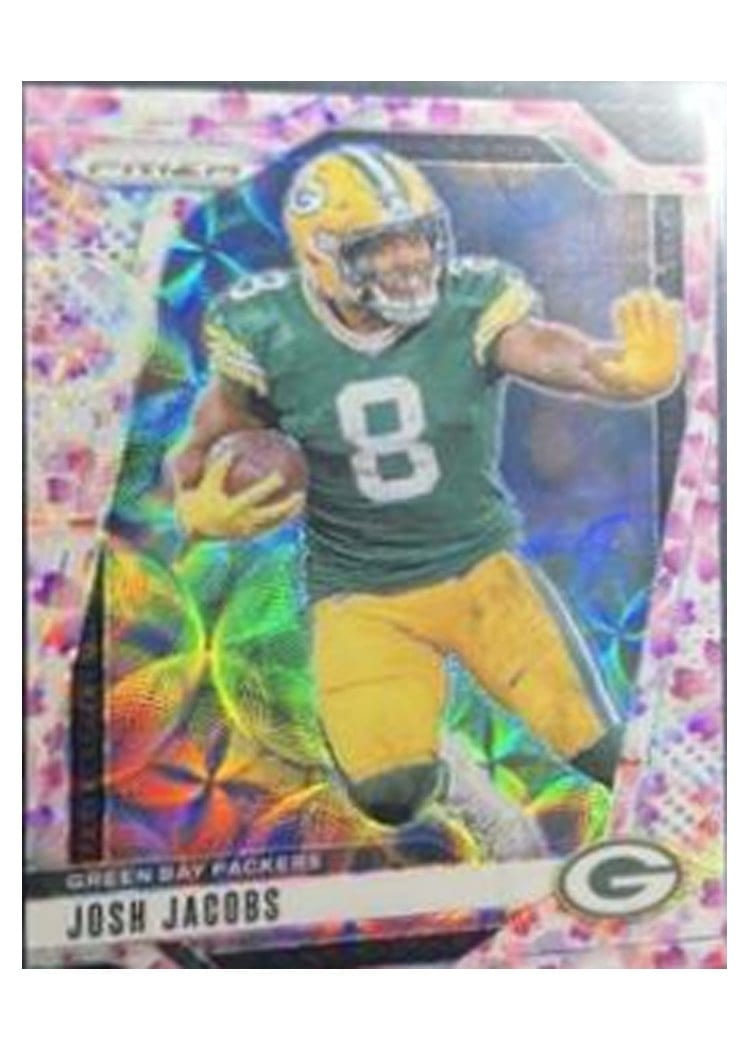 2024 Panini Prizm Base Set Josh Jacobs #102 card
