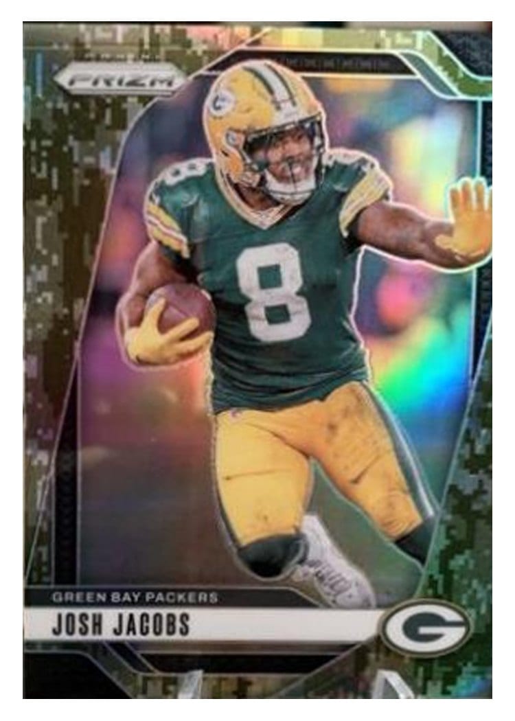 2024 Panini Prizm Base Set Josh Jacobs #102 card