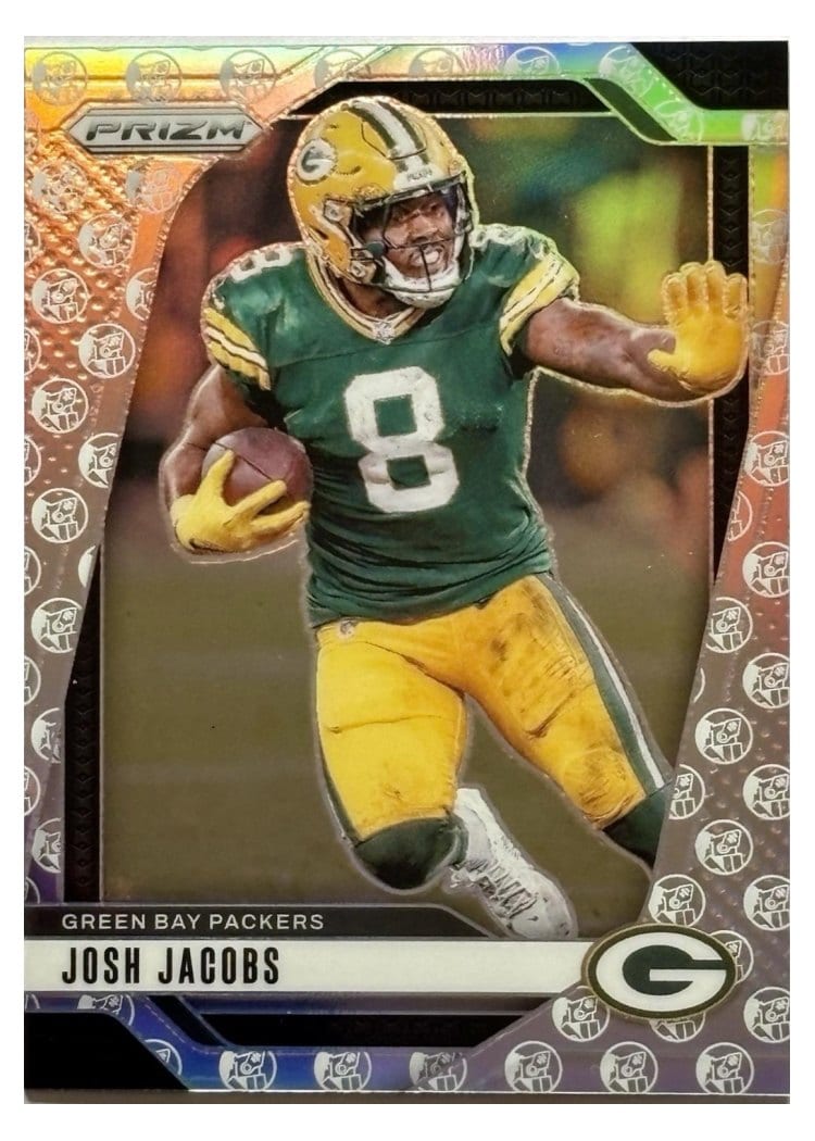 2024 Panini Prizm Base Set Josh Jacobs #102 card