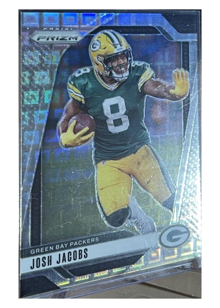 2024 Panini Prizm Base Set Josh Jacobs #102 card