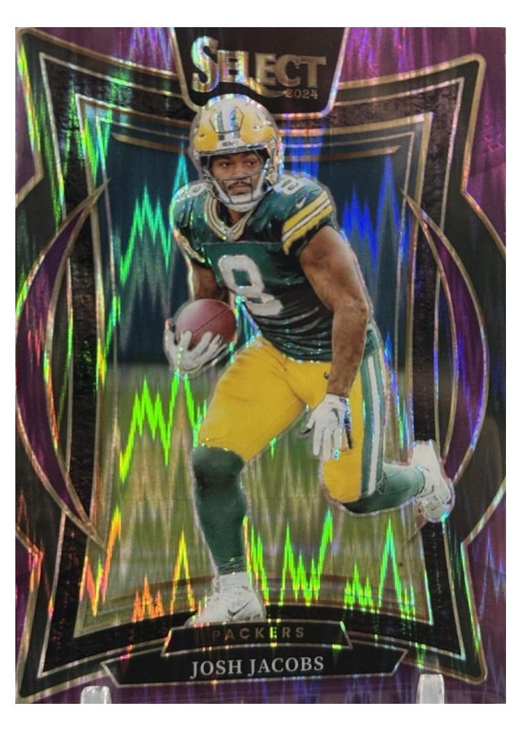 2024 Panini Select Base Set Josh Jacobs #73 card