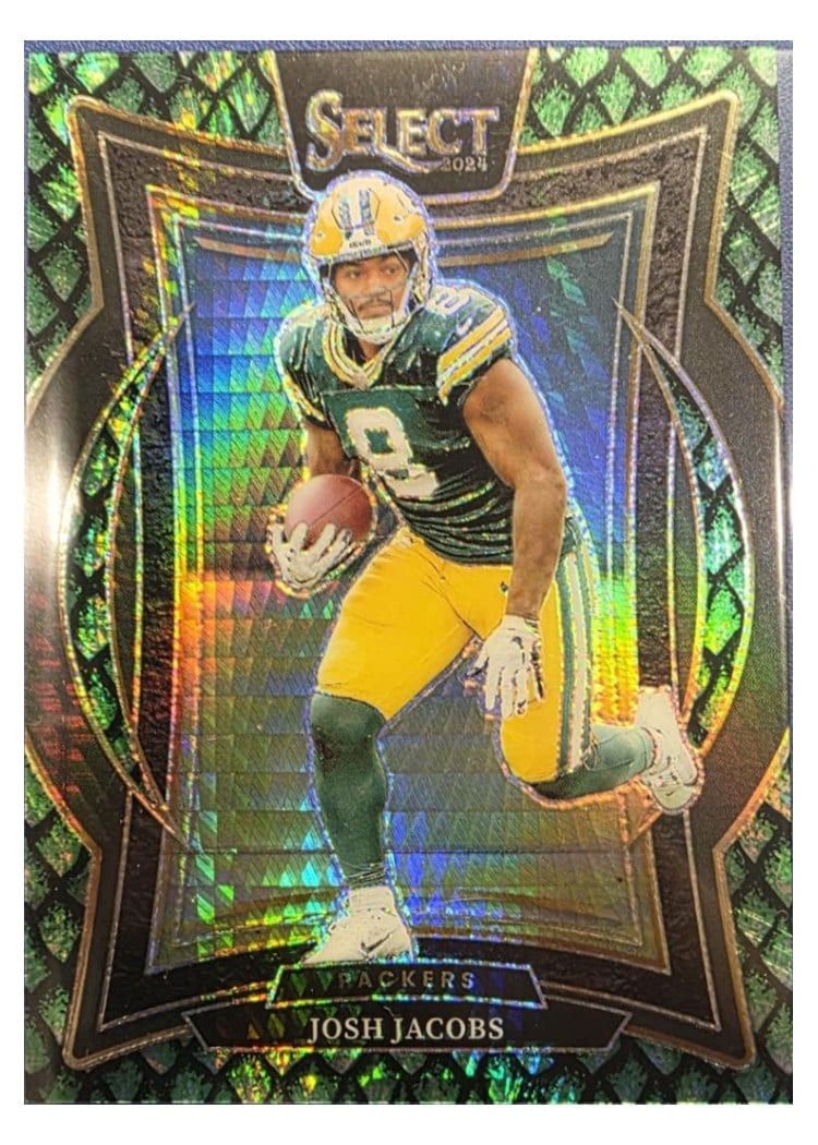 2024 Panini Select Base Set Josh Jacobs #73 card