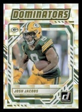 2025 Donruss Dominators Josh Jacobs #DOM-JJS card
