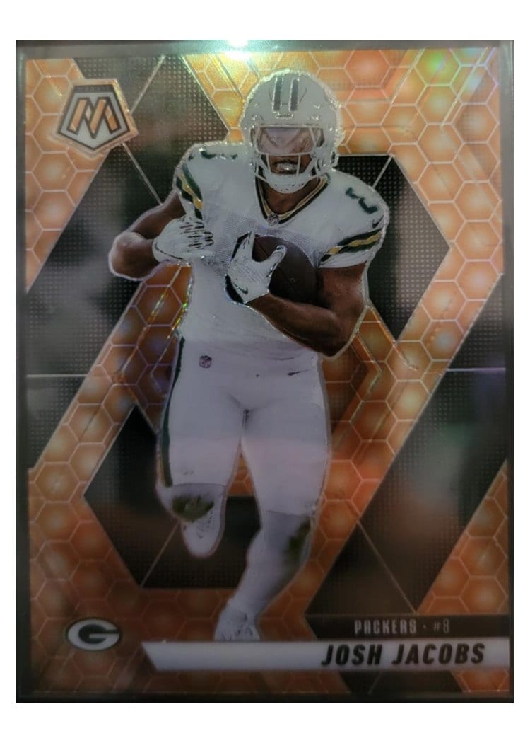 2025 Panini Mosaic Base Set Josh Jacobs #156 card