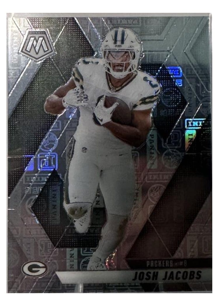 2025 Panini Mosaic Base Set Josh Jacobs #156 card