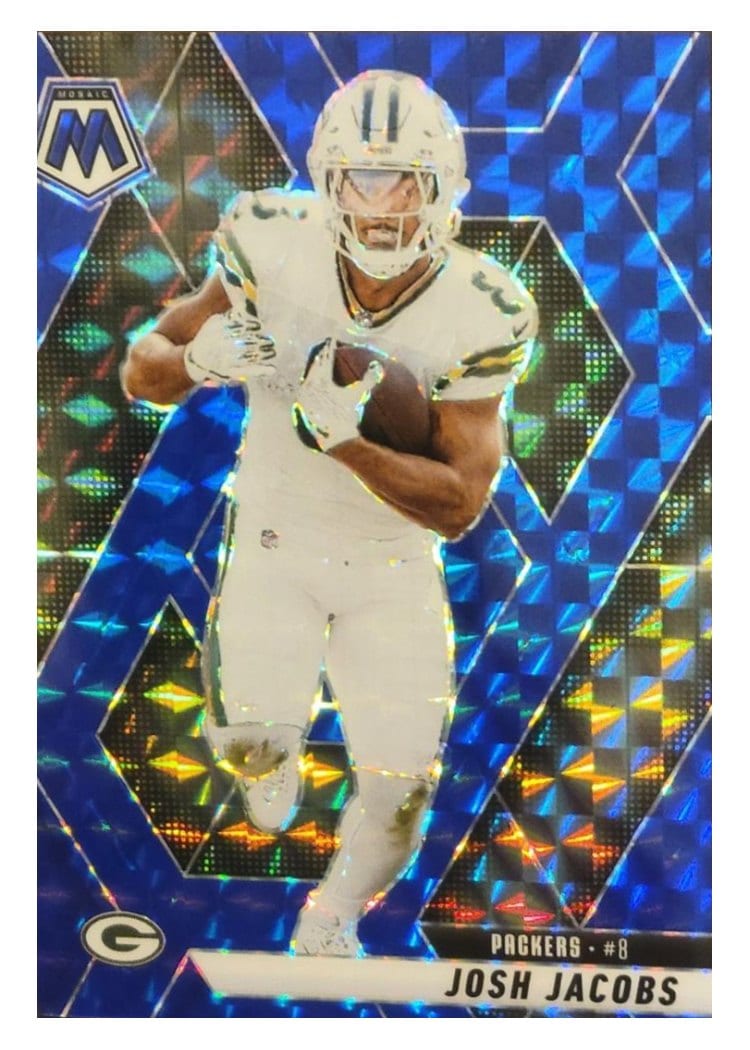 2025 Panini Mosaic Base Set Josh Jacobs #156 card