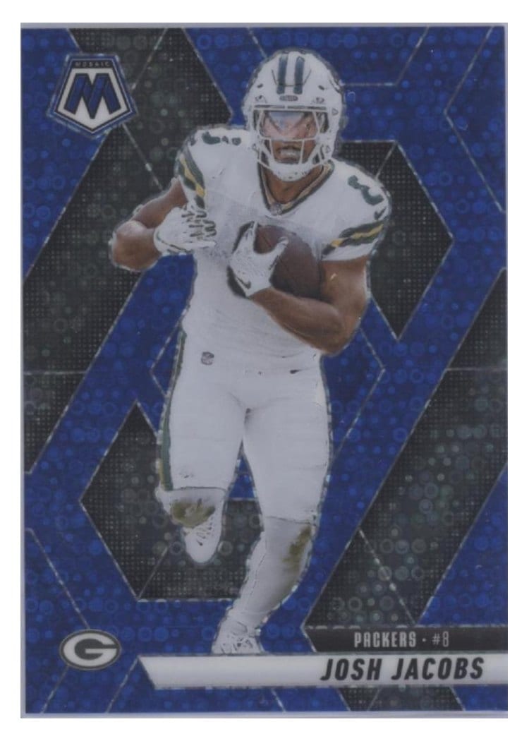 2025 Panini Mosaic Base Set Josh Jacobs #156 card
