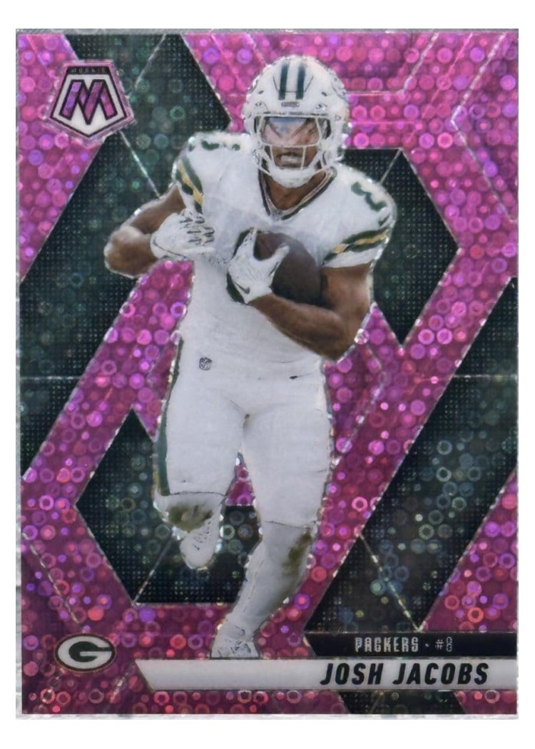 2025 Panini Mosaic Base Set Josh Jacobs #156 card