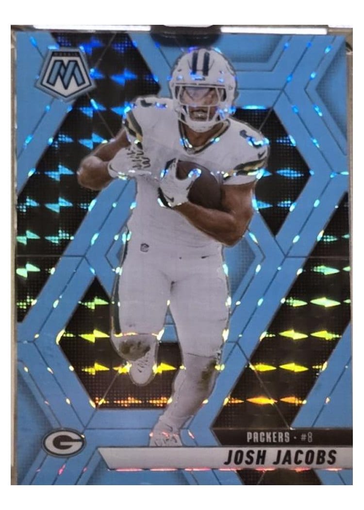 2025 Panini Mosaic Base Set Josh Jacobs #156 card