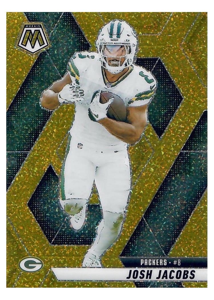 2025 Panini Mosaic Base Set Josh Jacobs #156 card