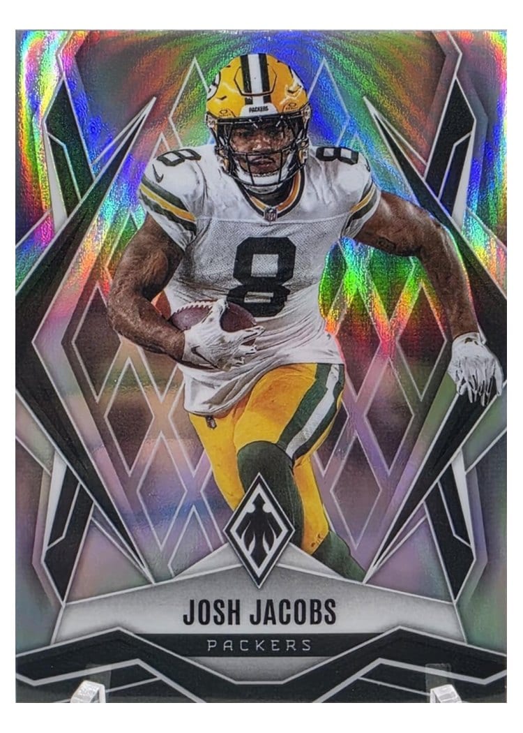 2025 Panini Phoenix Base Set Josh Jacobs Silver #5 card