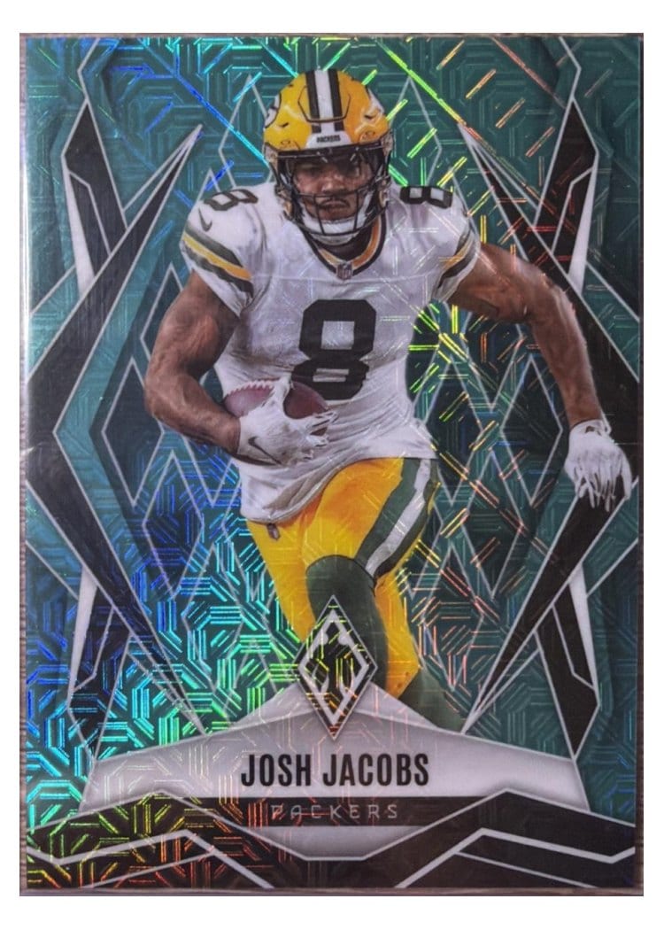 2025 Panini Phoenix Base Set Josh Jacobs #5 card