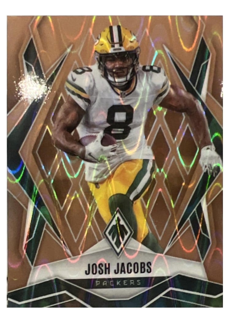 2025 Panini Phoenix Base Set Josh Jacobs #5 card