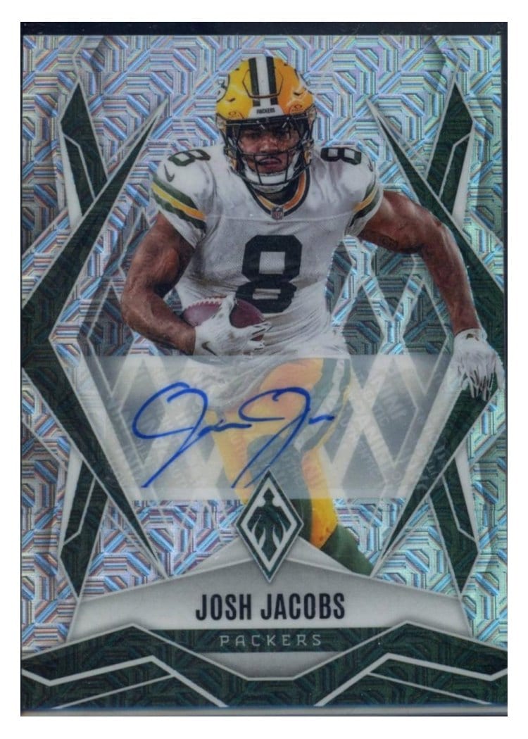 2025 Panini Phoenix Base Set Josh Jacobs #5 card