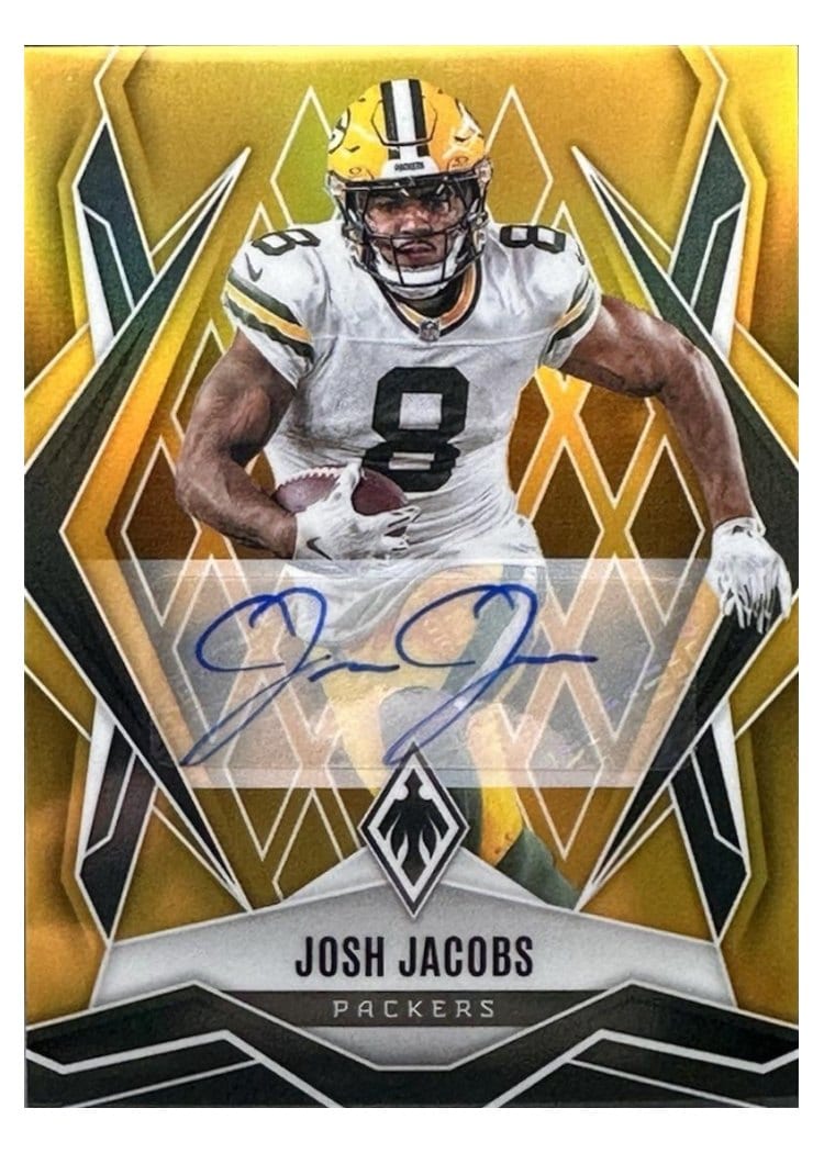 2025 Panini Phoenix Base Set Josh Jacobs #5 card