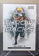 2025 Score Throwbacks Josh Jacobs #7