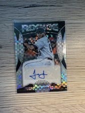 2019 Panini Prizm Rookie Autographs Josh James #RA-JJ card