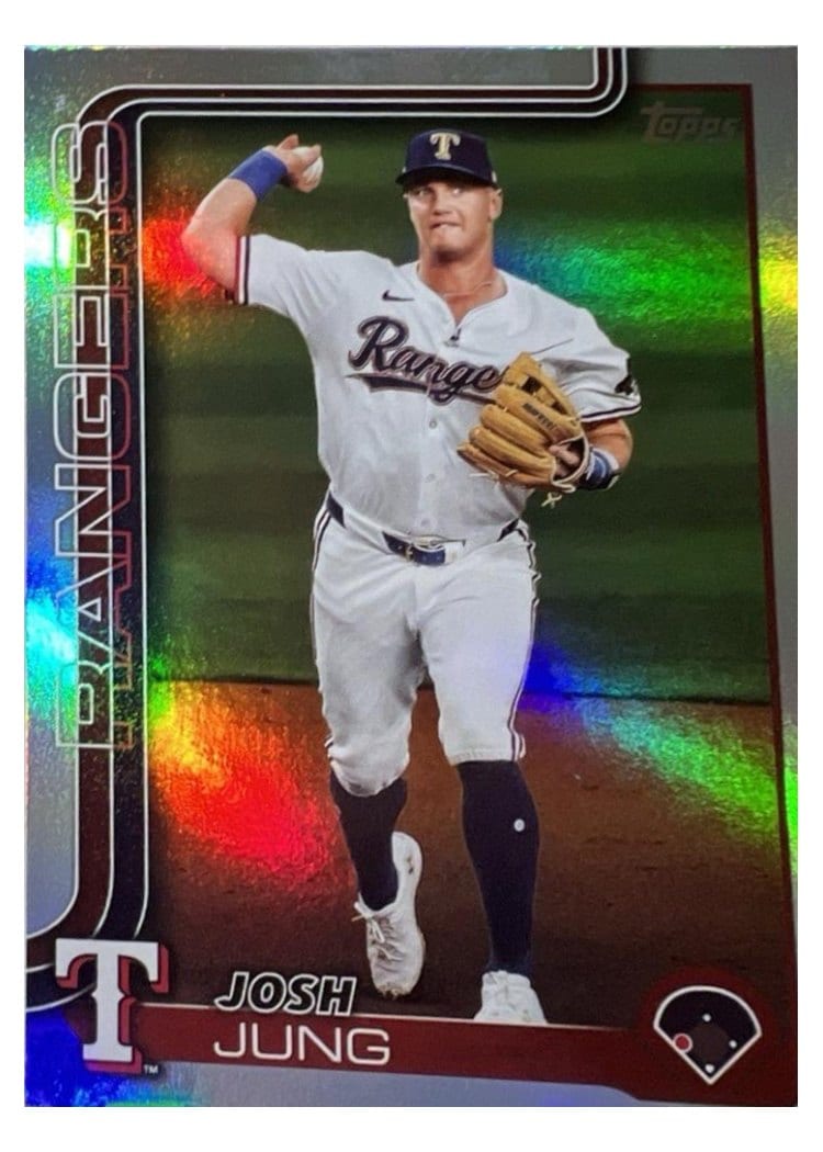 2025 Topps Base Set Josh Jung #117 card
