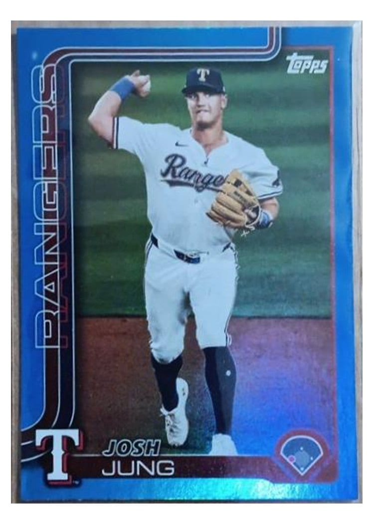 2025 Topps Base Set Josh Jung #117 card