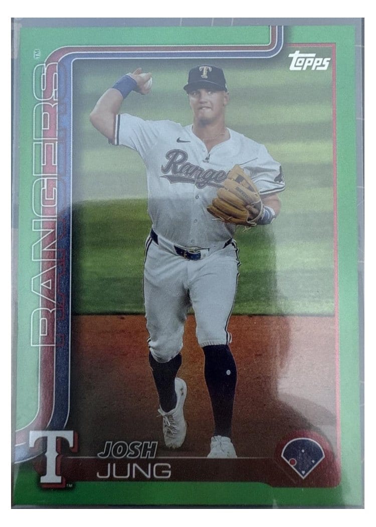 2025 Topps Base Set Josh Jung #117 card