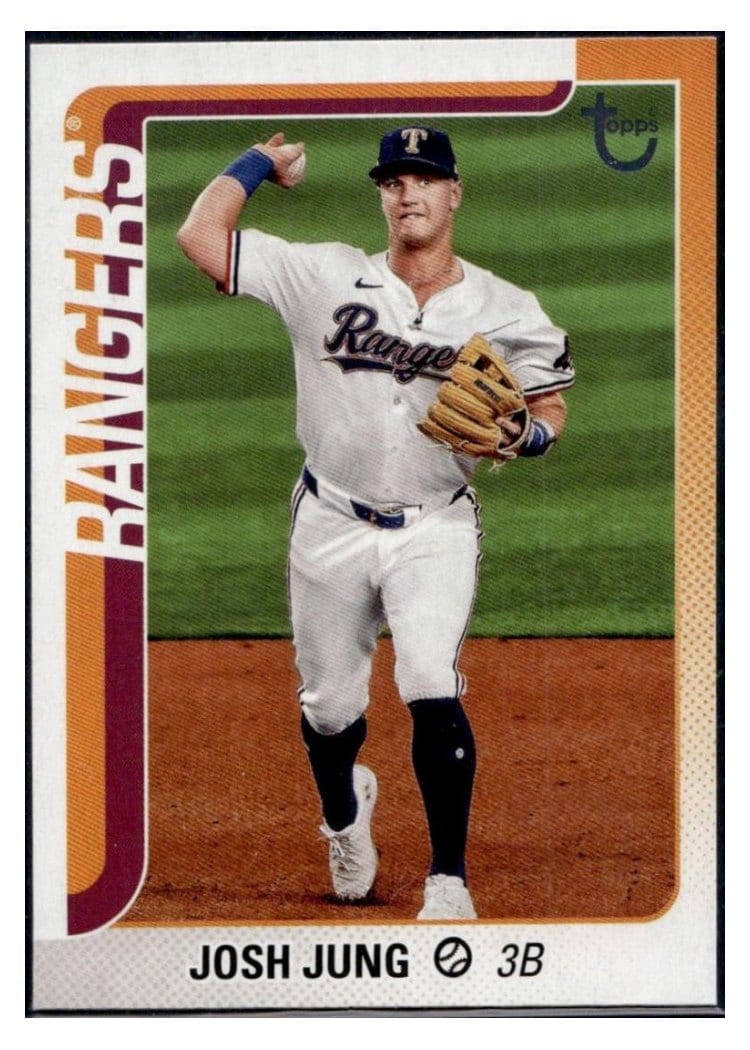 2025 Topps Base Set Josh Jung #117 card