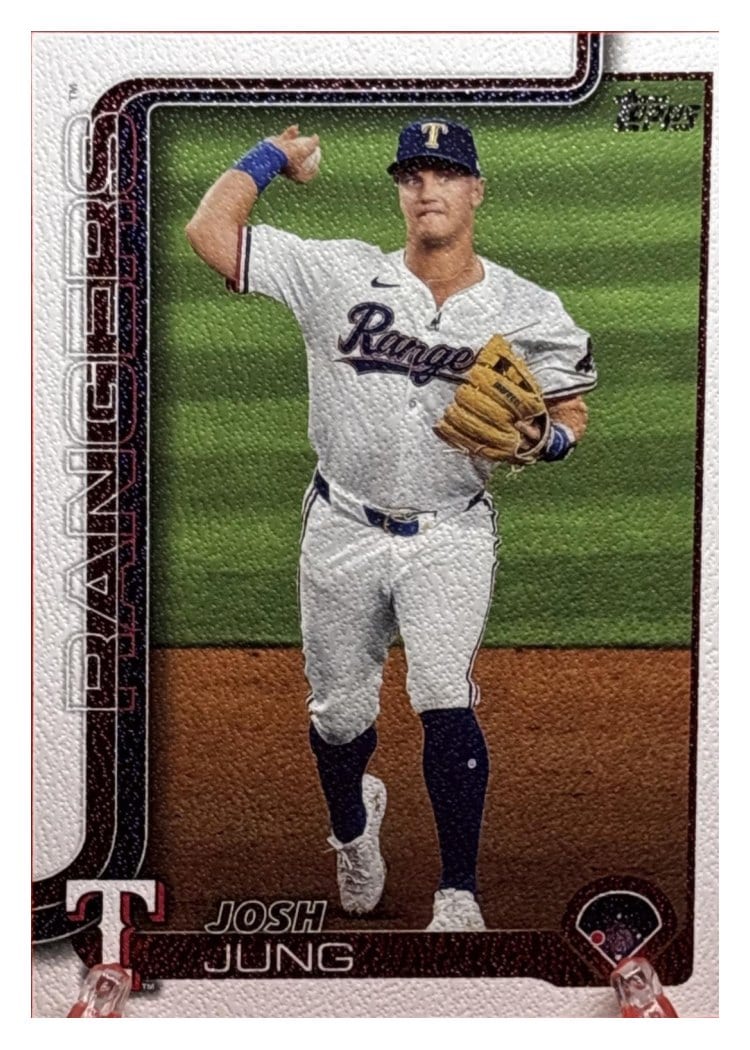 2025 Topps Base Set Josh Jung #117 card