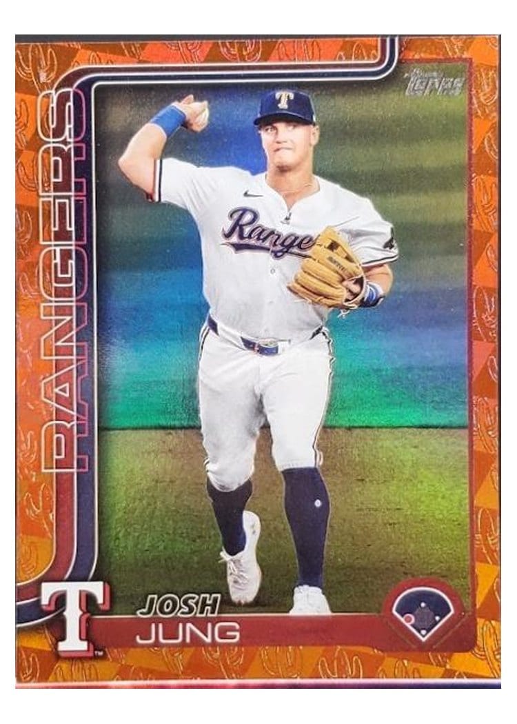 2025 Topps Base Set Josh Jung #117 card