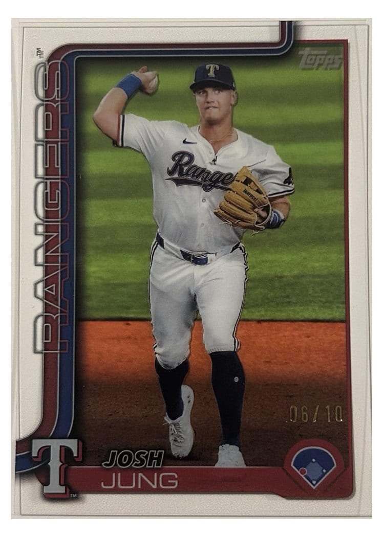 2025 Topps Base Set Josh Jung #117 card