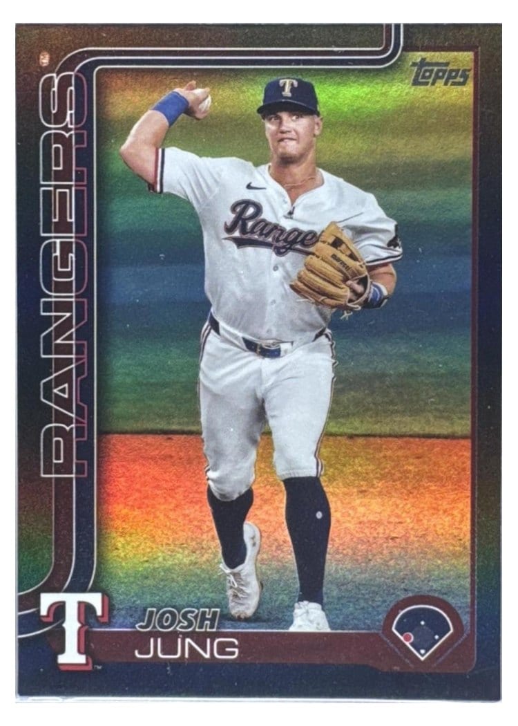 2025 Topps Base Set Josh Jung #117 card