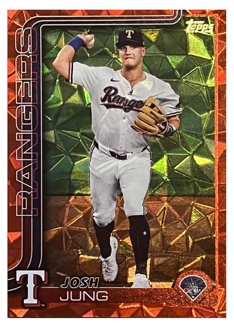 2025 Topps Base Set Josh Jung #117 card