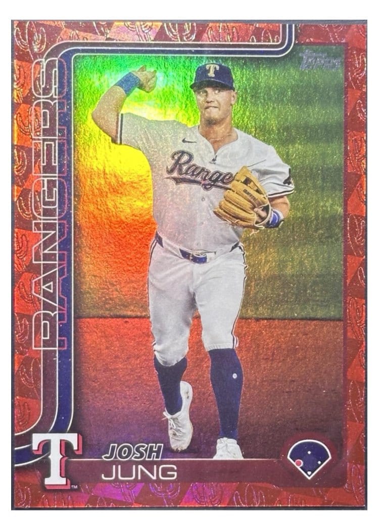 2025 Topps Base Set Josh Jung #117 card