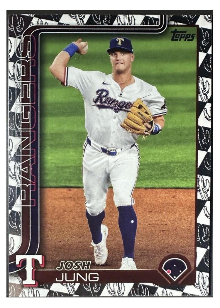 2025 Topps Base Set Josh Jung #117 card