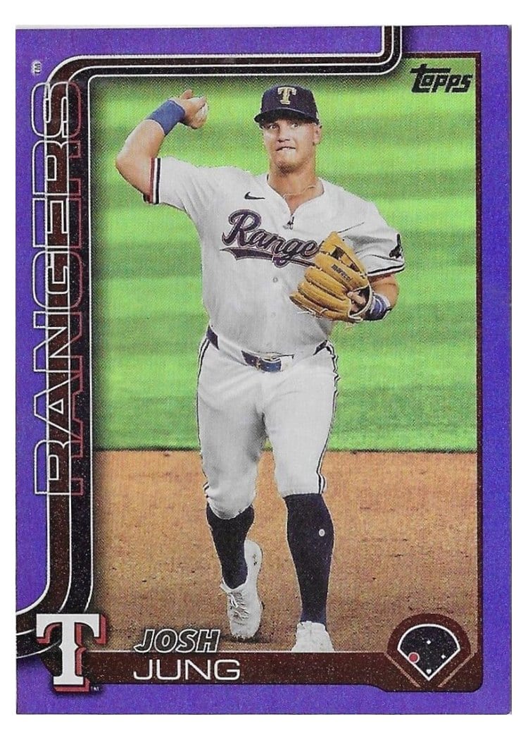 2025 Topps Base Set Josh Jung #117 card