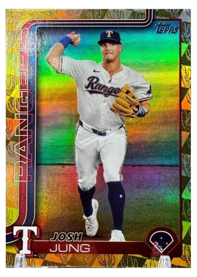2025 Topps Base Set Josh Jung #117 card