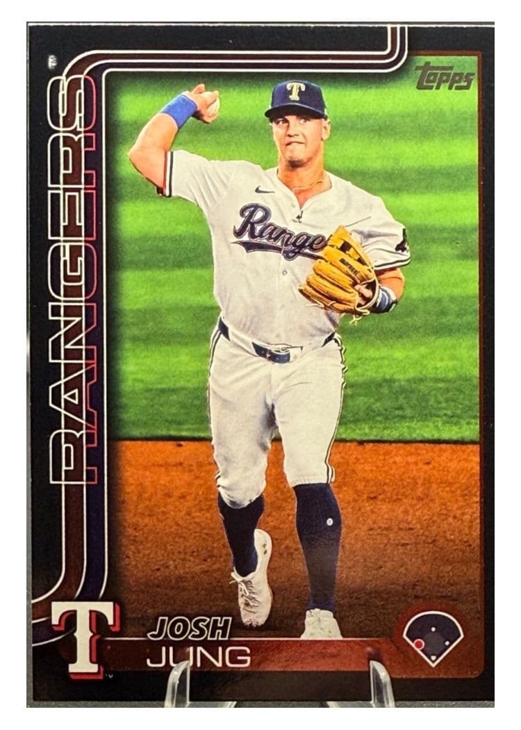 2025 Topps Base Set Josh Jung #117 card