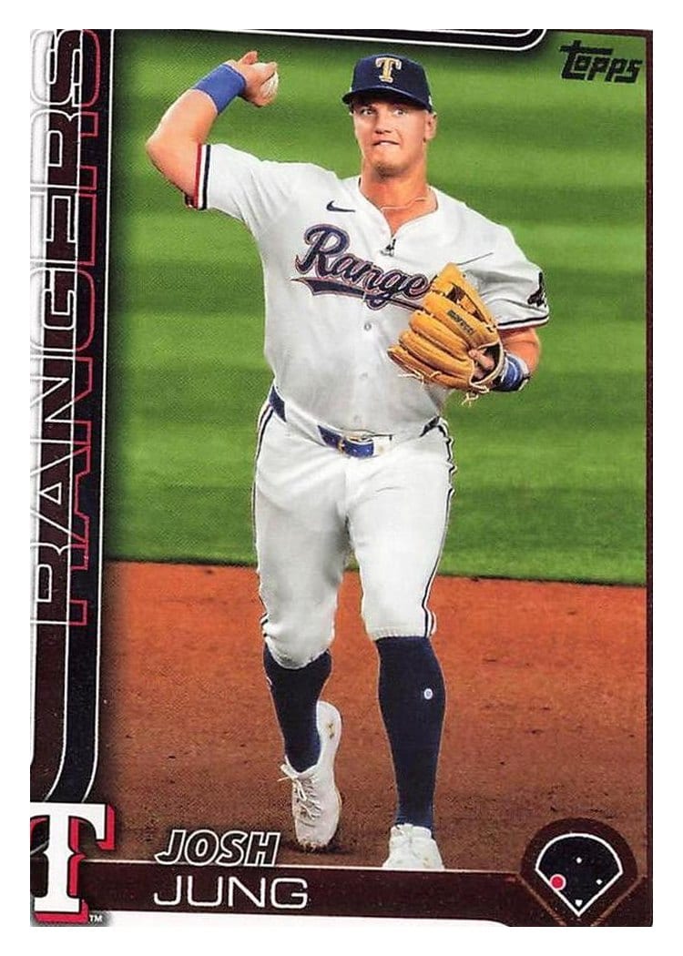 2025 Topps Base Set Josh Jung #117 card