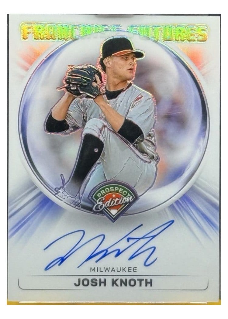 2024 Panini Prospect Edition Franchise Futures Signatures Josh Knoth #14 card