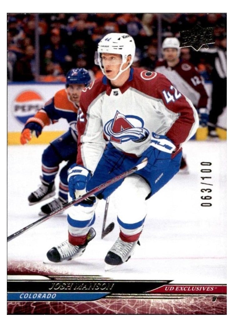 2024-25 Upper Deck Base Set Josh Manson #532 card