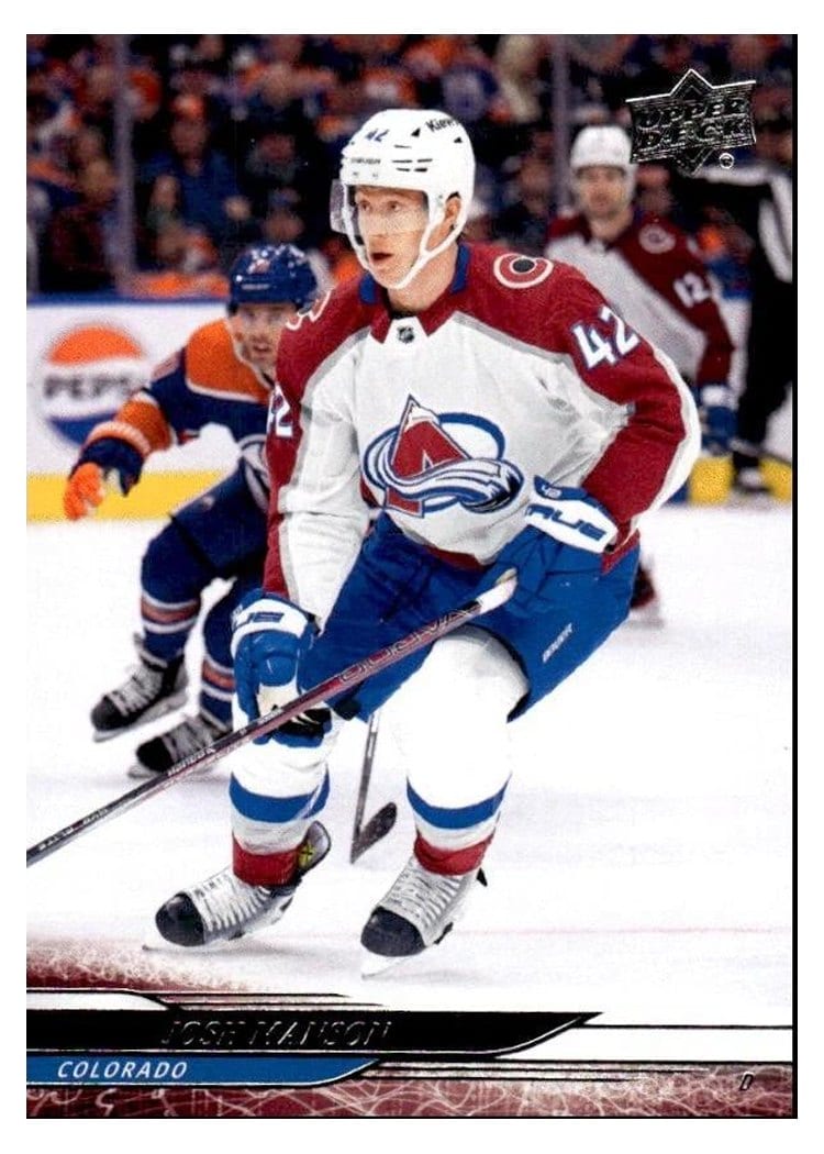 2024-25 Upper Deck Base Set Josh Manson #532 card