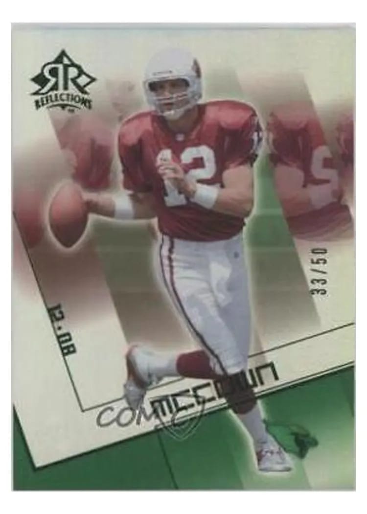 2004 Upper Deck Reflections Josh McCown #3 card