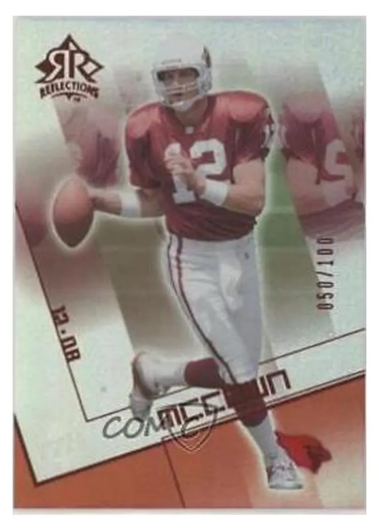 2004 Upper Deck Reflections Josh McCown #3 card