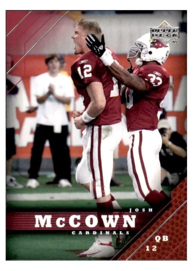 2005 Upper Deck Josh McCown #4 card