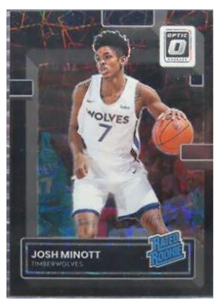 2022-23 Donruss Optic Base Set Josh Minott #244 card
