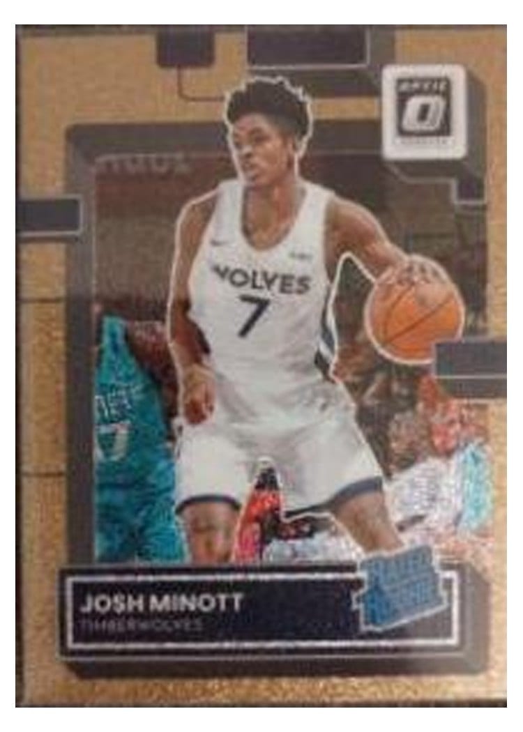 2022-23 Donruss Optic Base Set Josh Minott #244 card