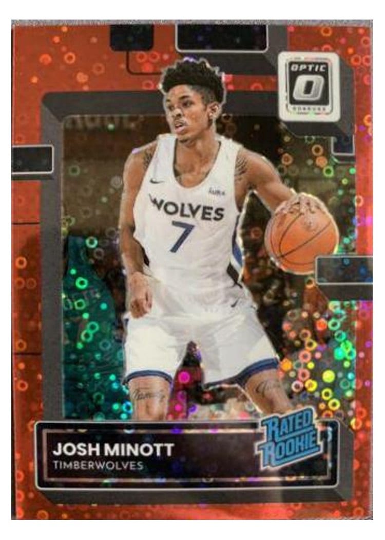 2022-23 Donruss Optic Base Set Josh Minott #244 card