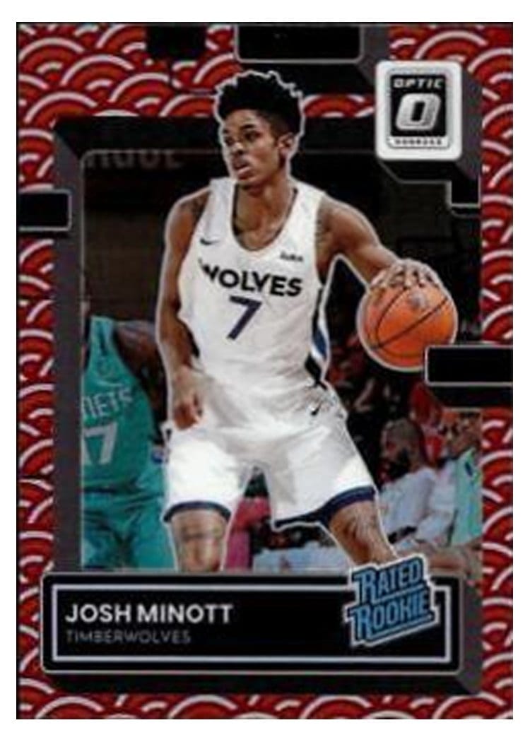 2022-23 Donruss Optic Base Set Josh Minott #244 card