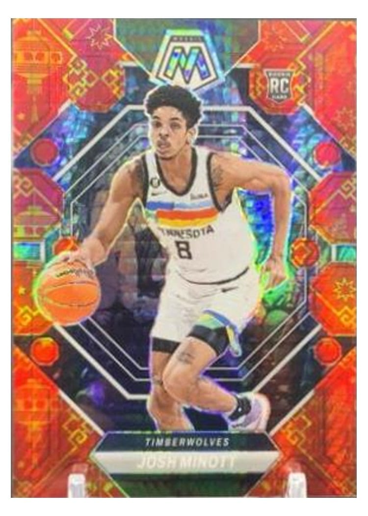 2022-23 Panini Mosaic Base Set Josh Minott Lucky Envelopes #237 card